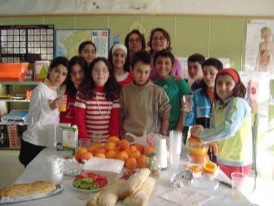DESAYUNO SALUDABLE Y ESTUDIO DE ADJETIVOS